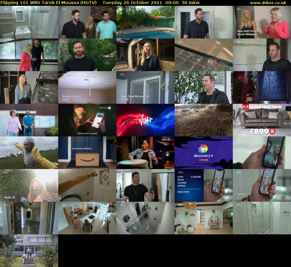 Flipping 101 With Tarek El Moussa (HGTV) Tuesday 26 October 2021 00:00 - 00:30