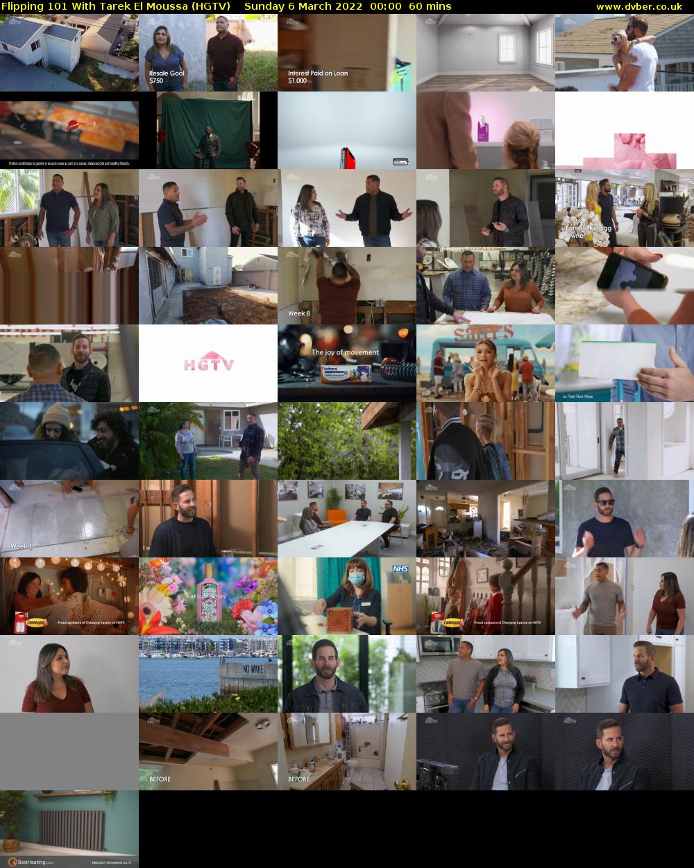 Flipping 101 With Tarek El Moussa (HGTV) Sunday 6 March 2022 00:00 - 01:00