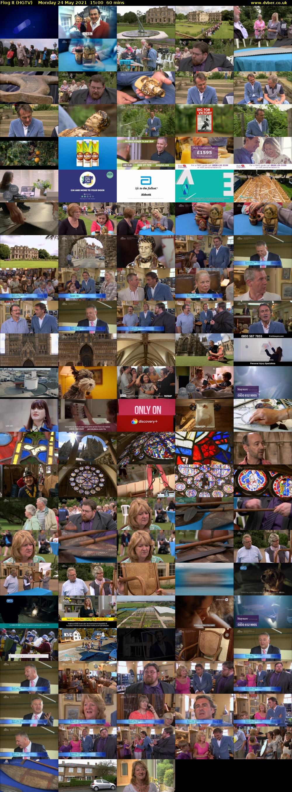 Flog It (HGTV) Monday 24 May 2021 15:00 - 16:00