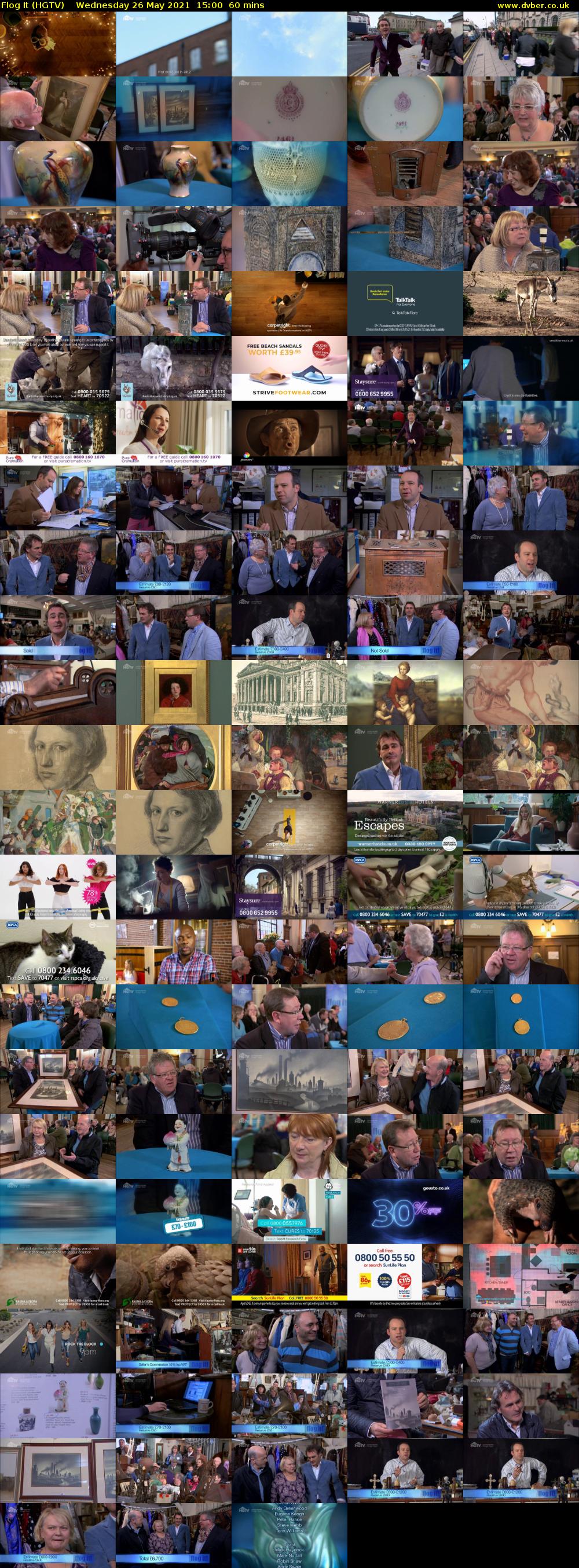 Flog It (HGTV) Wednesday 26 May 2021 15:00 - 16:00