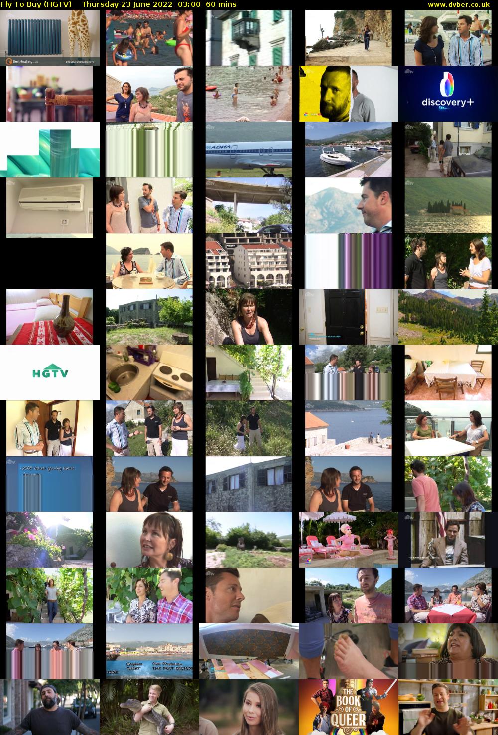 Fly To Buy (HGTV) Thursday 23 June 2022 03:00 - 04:00