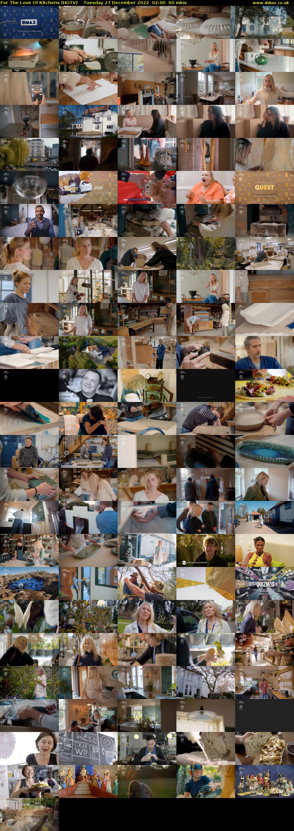 For The Love Of Kitchens (HGTV) Tuesday 27 December 2022 02:00 - 03:00