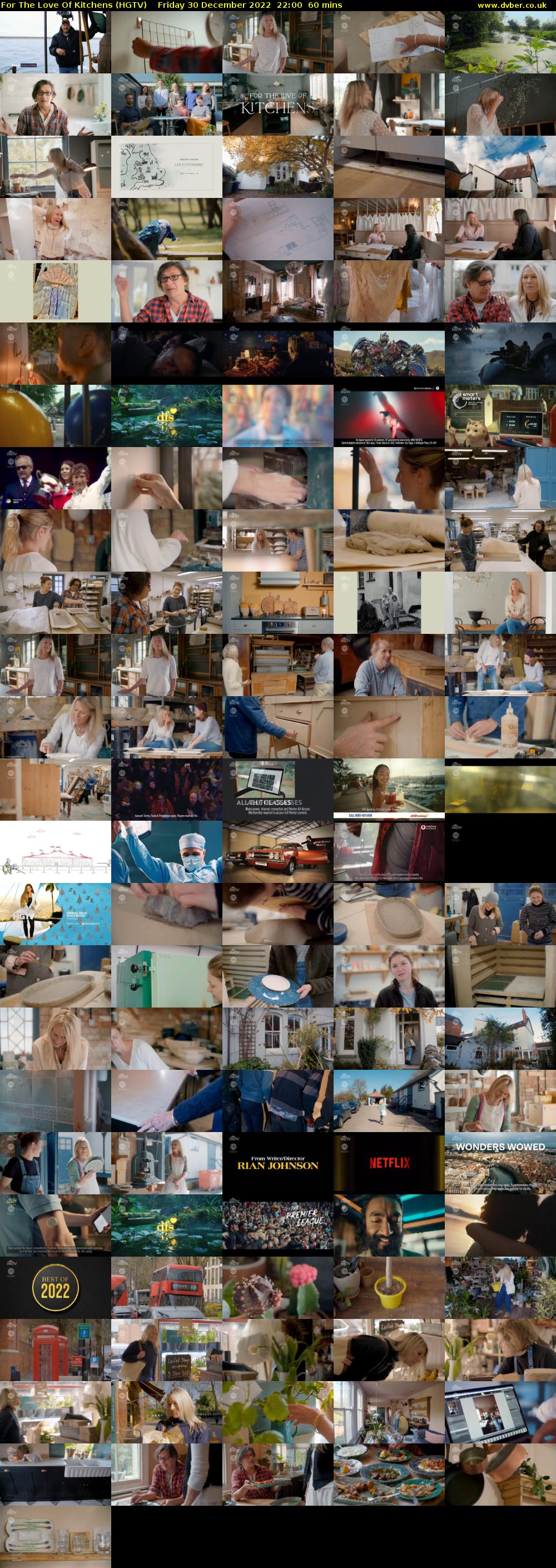 For The Love Of Kitchens (HGTV) Friday 30 December 2022 22:00 - 23:00