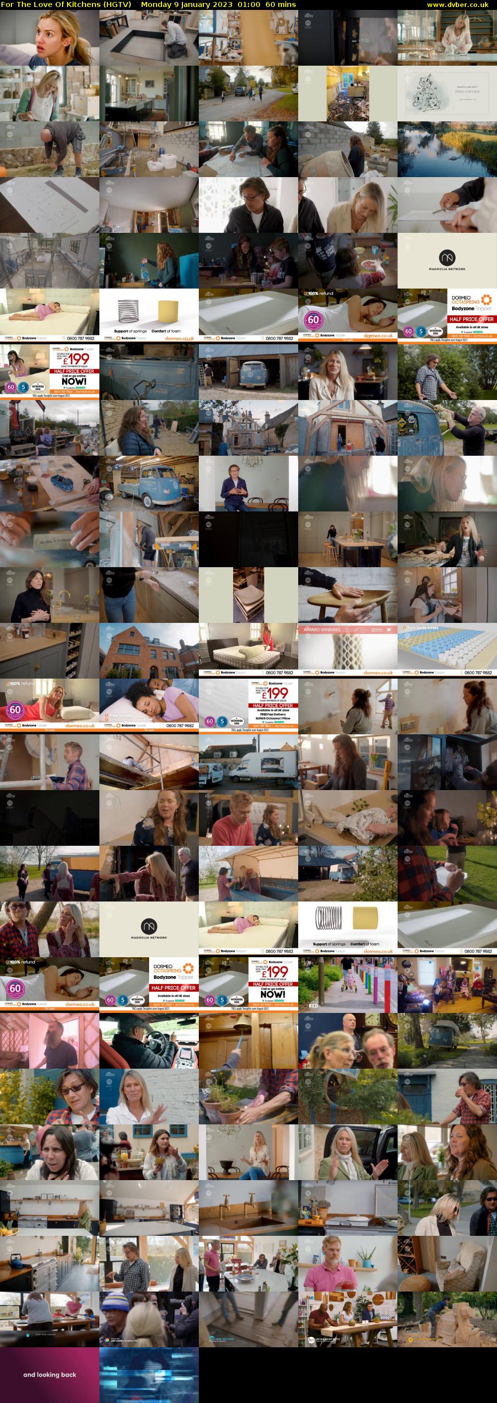 For The Love Of Kitchens (HGTV) Monday 9 January 2023 01:00 - 02:00