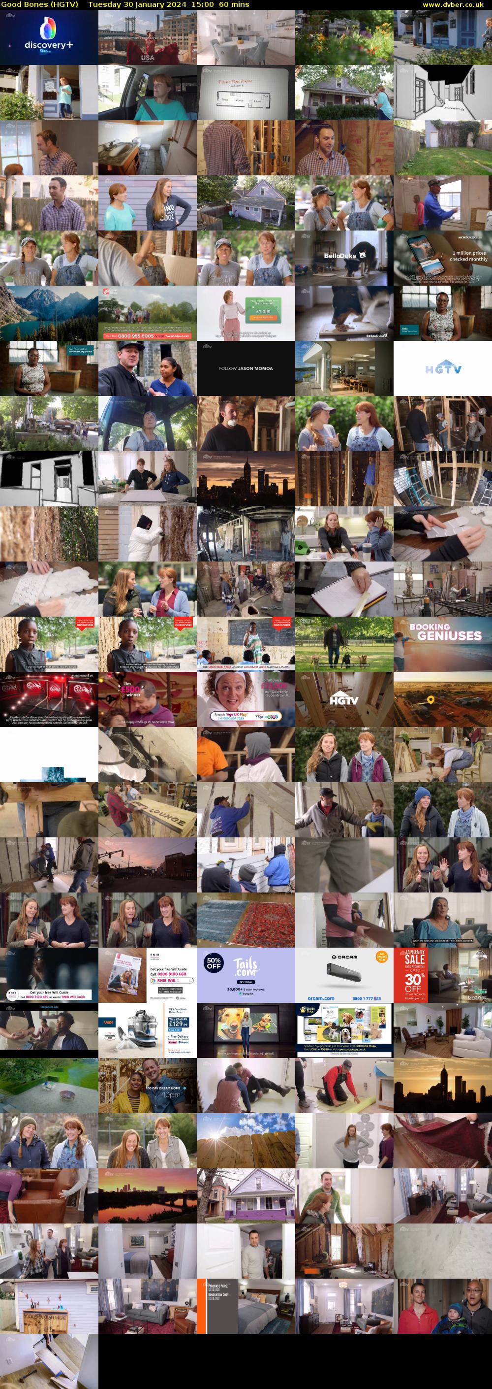 Good Bones (HGTV) Tuesday 30 January 2024 15:00 - 16:00