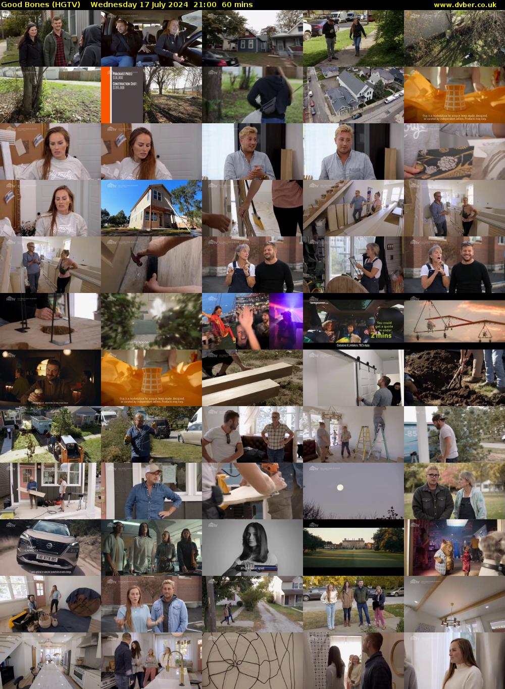 Good Bones (HGTV) Wednesday 17 July 2024 21:00 - 22:00