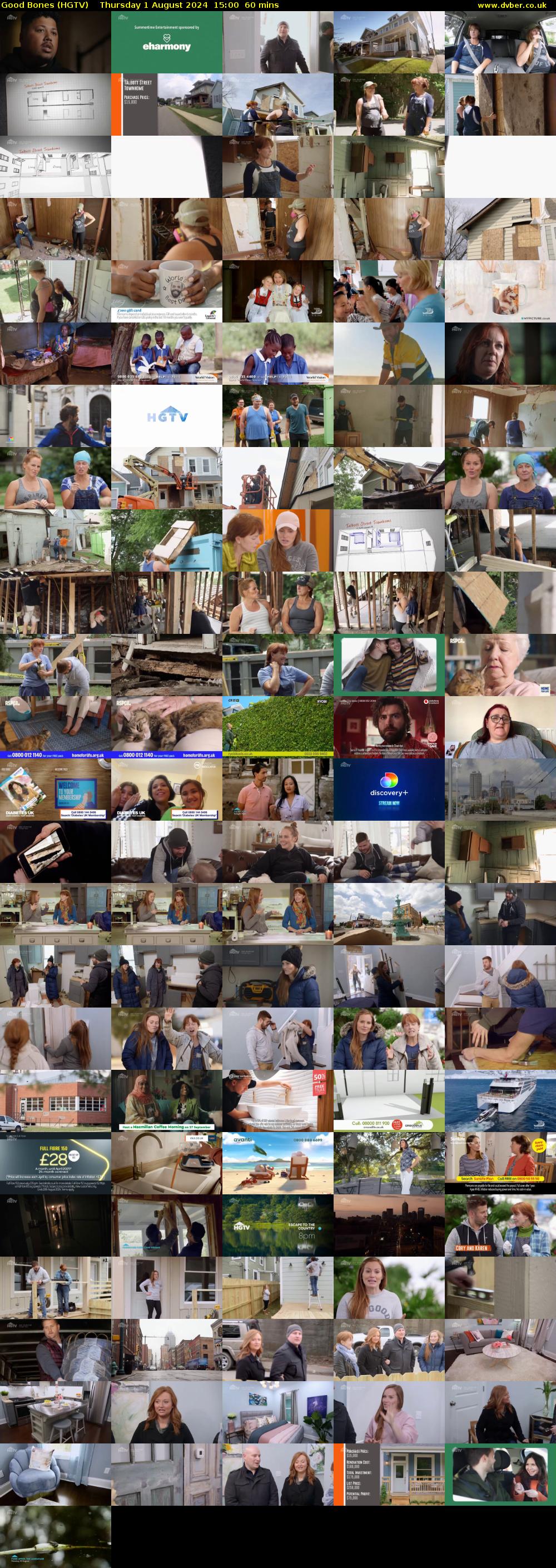 Good Bones (HGTV) Thursday 1 August 2024 15:00 - 16:00