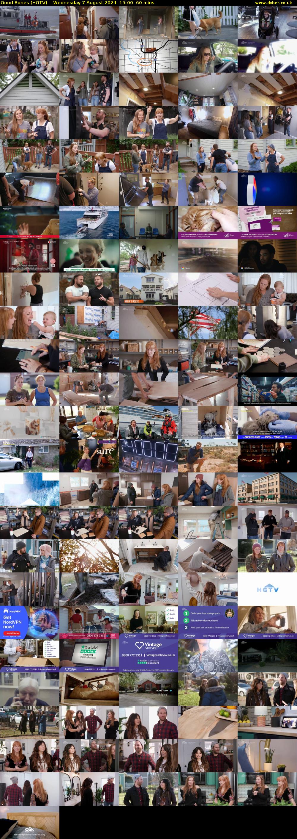 Good Bones (HGTV) Wednesday 7 August 2024 15:00 - 16:00