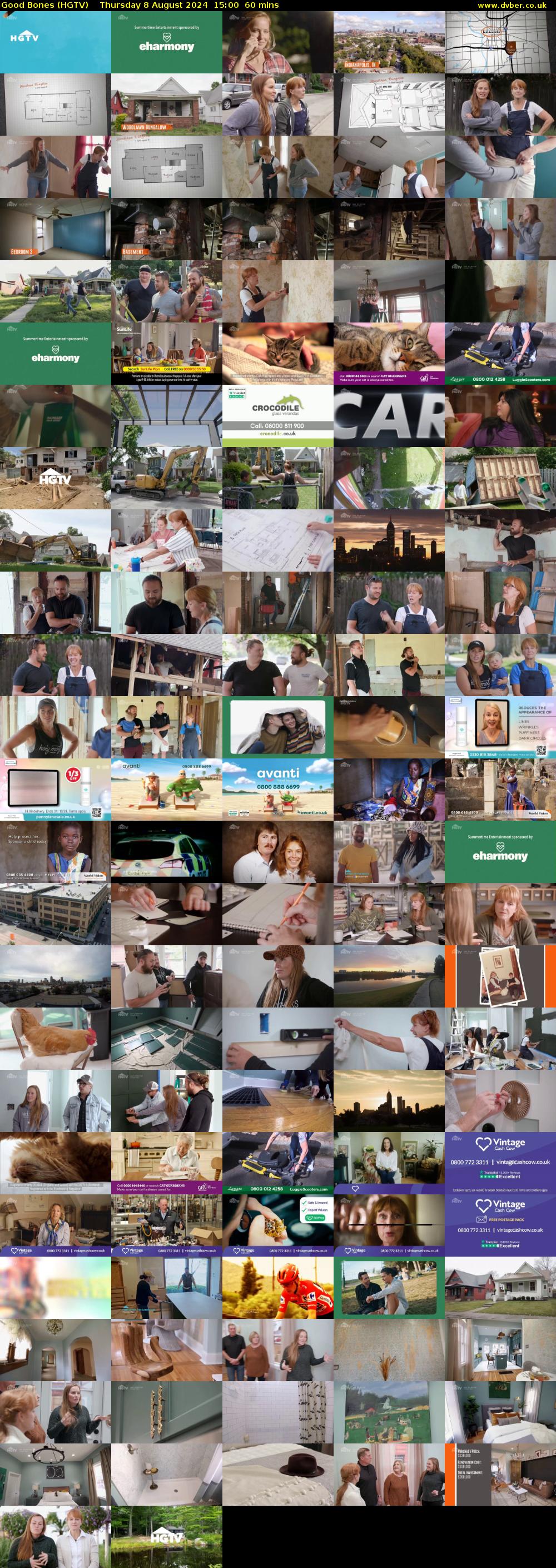 Good Bones (HGTV) Thursday 8 August 2024 15:00 - 16:00