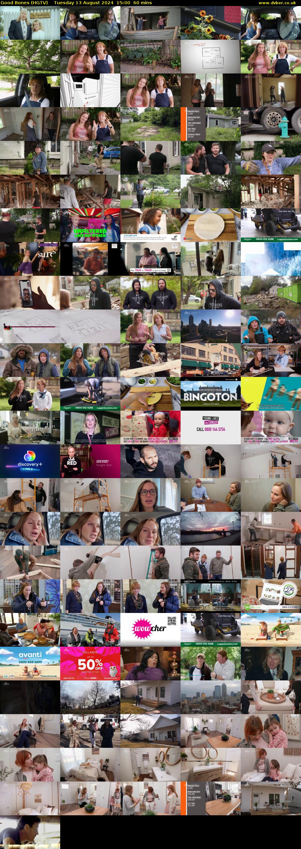 Good Bones (HGTV) Tuesday 13 August 2024 15:00 - 16:00