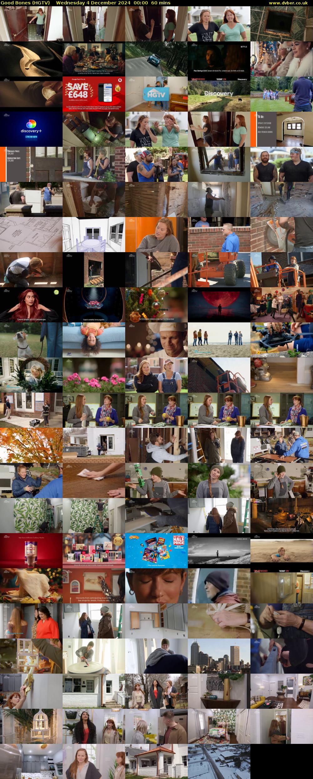 Good Bones (HGTV) Wednesday 4 December 2024 00:00 - 01:00