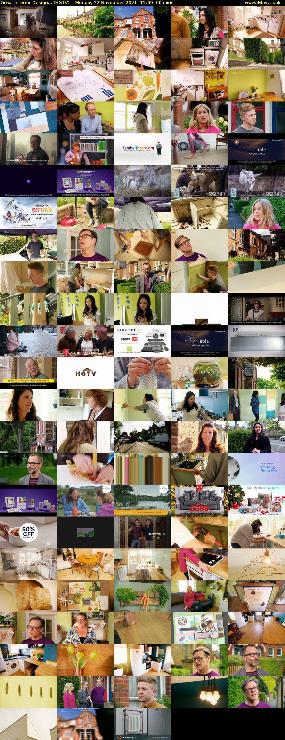 Great Interior Design... (HGTV) Monday 22 November 2021 15:00 - 16:00
