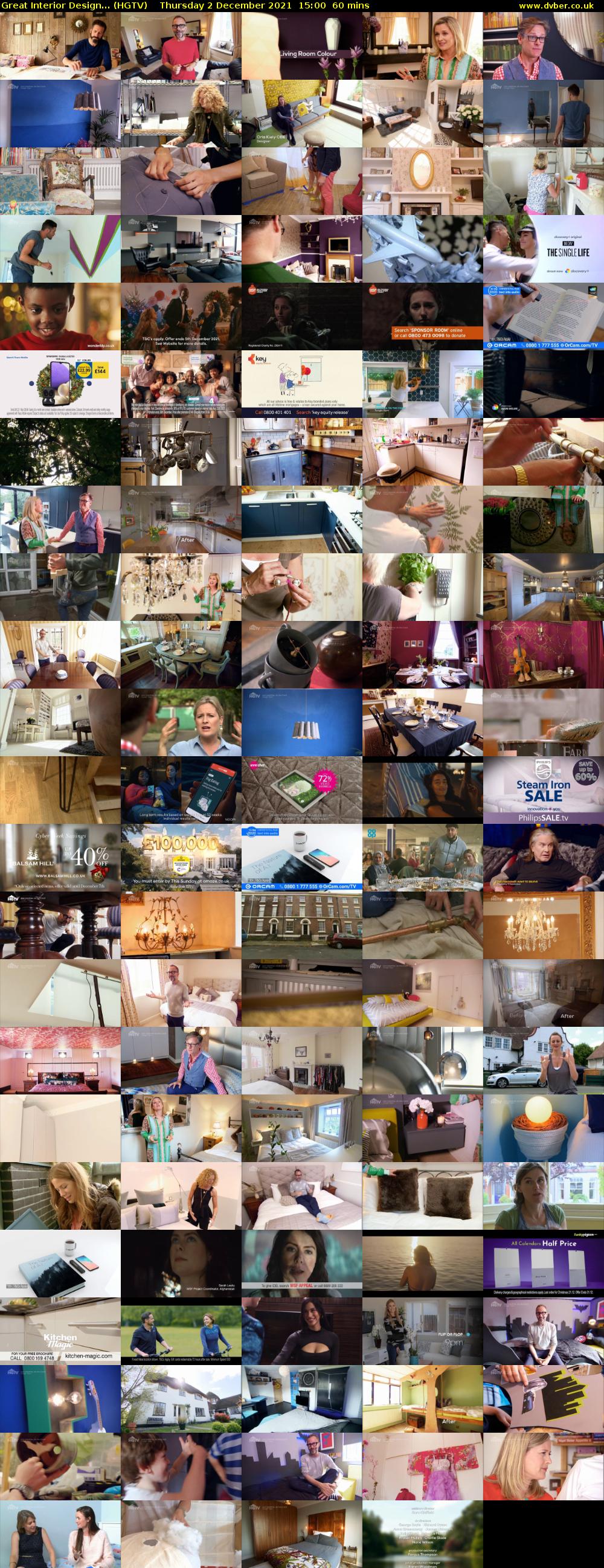 Great Interior Design... (HGTV) Thursday 2 December 2021 15:00 - 16:00