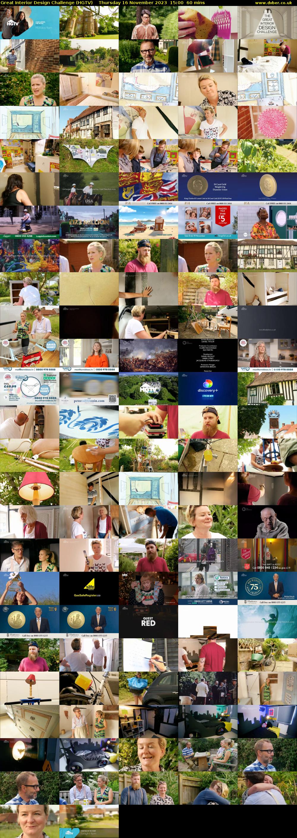 Great Interior Design Challenge (HGTV) Thursday 16 November 2023 15:00 - 16:00