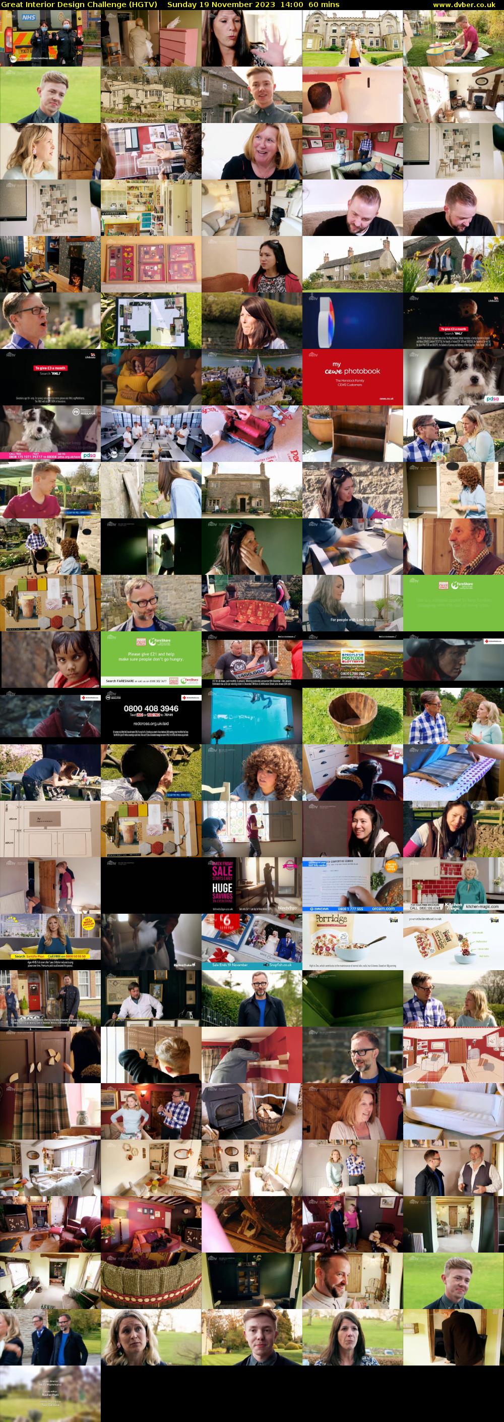 Great Interior Design Challenge (HGTV) Sunday 19 November 2023 14:00 - 15:00