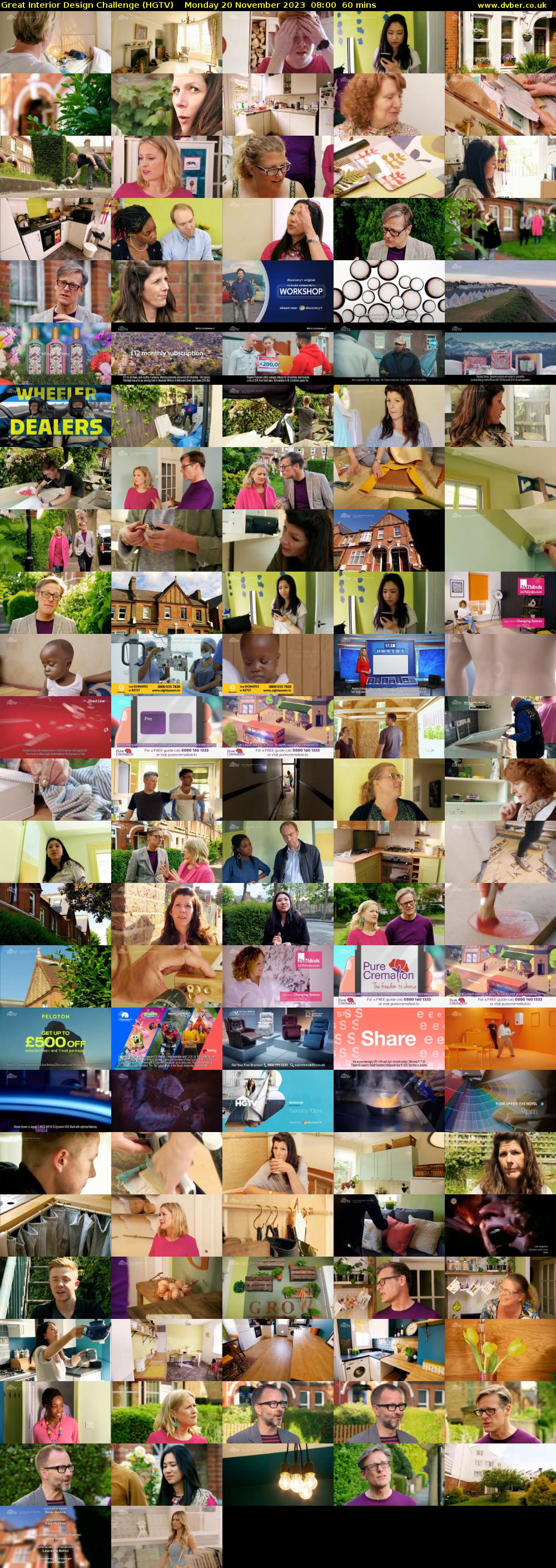 Great Interior Design Challenge (HGTV) Monday 20 November 2023 08:00 - 09:00