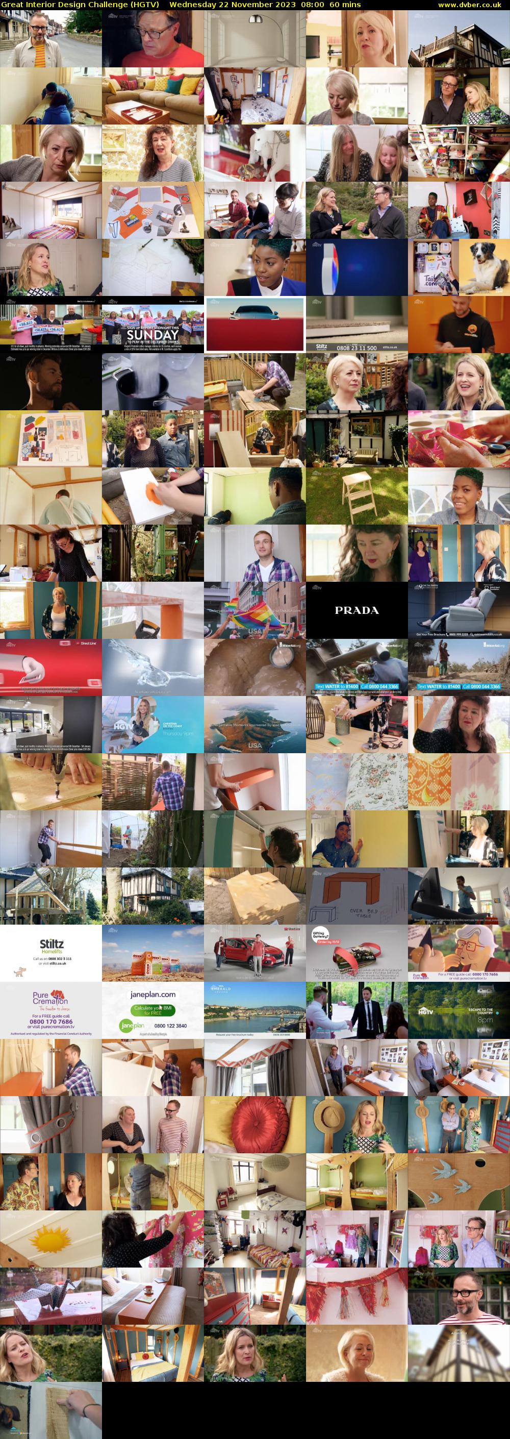 Great Interior Design Challenge (HGTV) Wednesday 22 November 2023 08:00 - 09:00