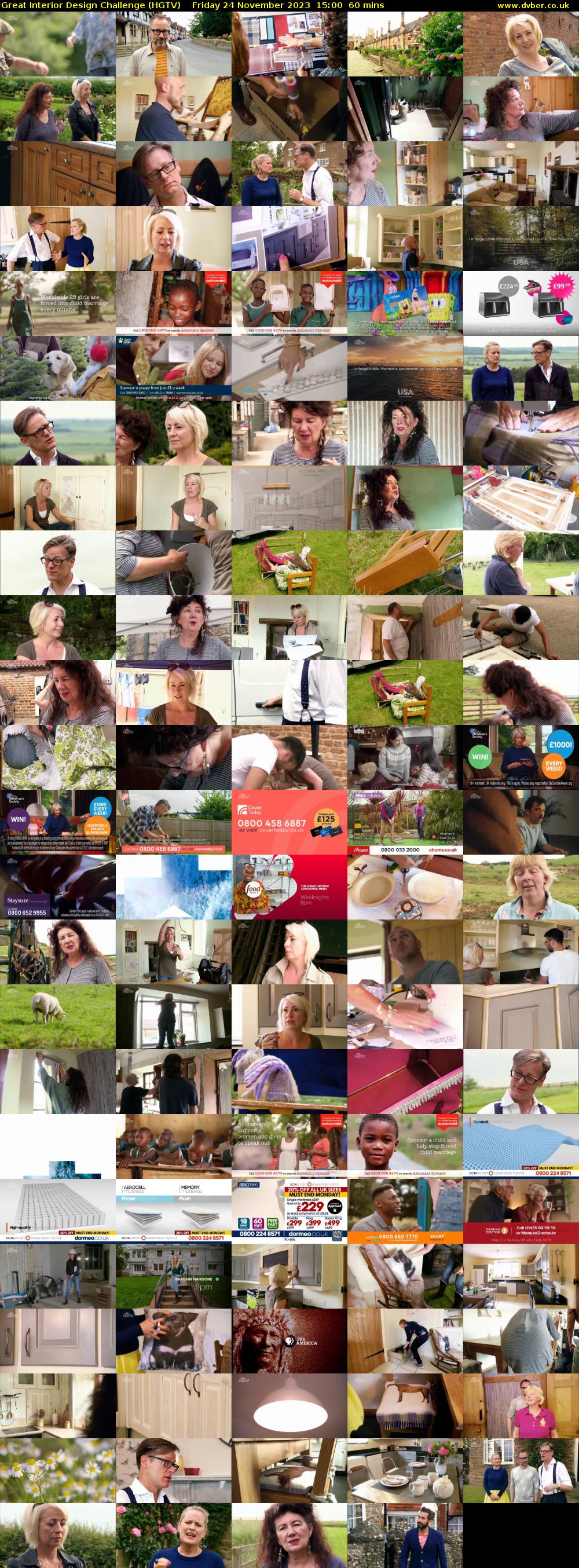 Great Interior Design Challenge (HGTV) Friday 24 November 2023 15:00 - 16:00