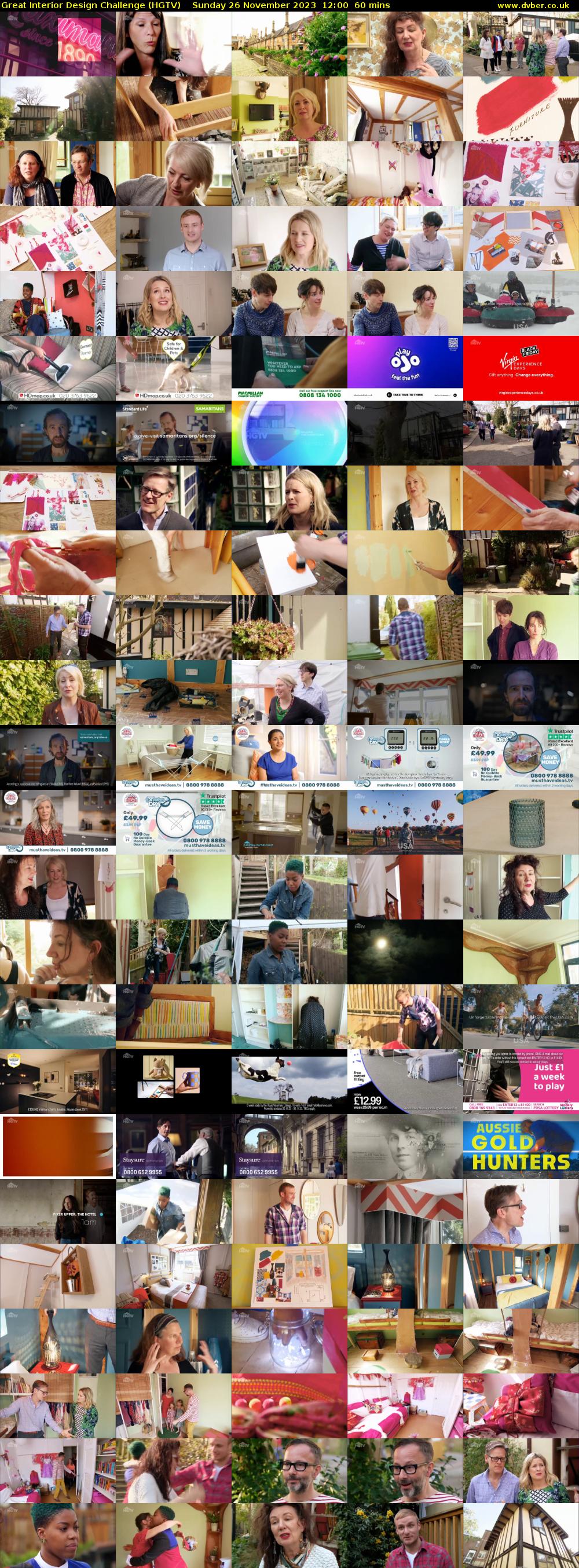 Great Interior Design Challenge (HGTV) Sunday 26 November 2023 12:00 - 13:00