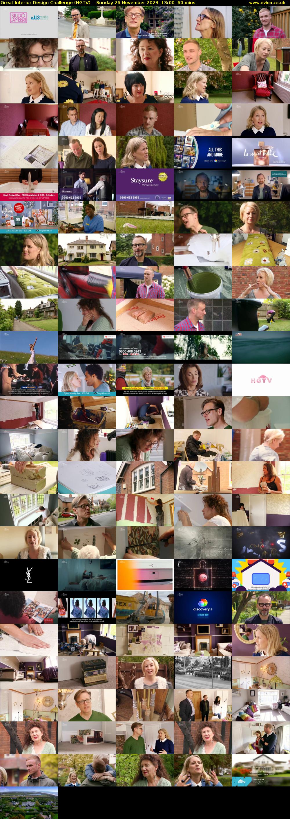 Great Interior Design Challenge (HGTV) Sunday 26 November 2023 13:00 - 14:00