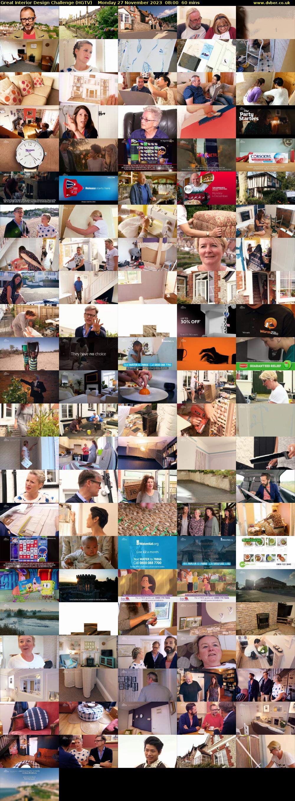 Great Interior Design Challenge (HGTV) Monday 27 November 2023 08:00 - 09:00