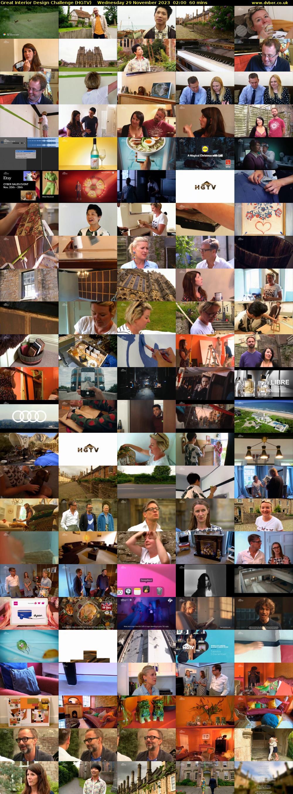 Great Interior Design Challenge (HGTV) Wednesday 29 November 2023 02:00 - 03:00