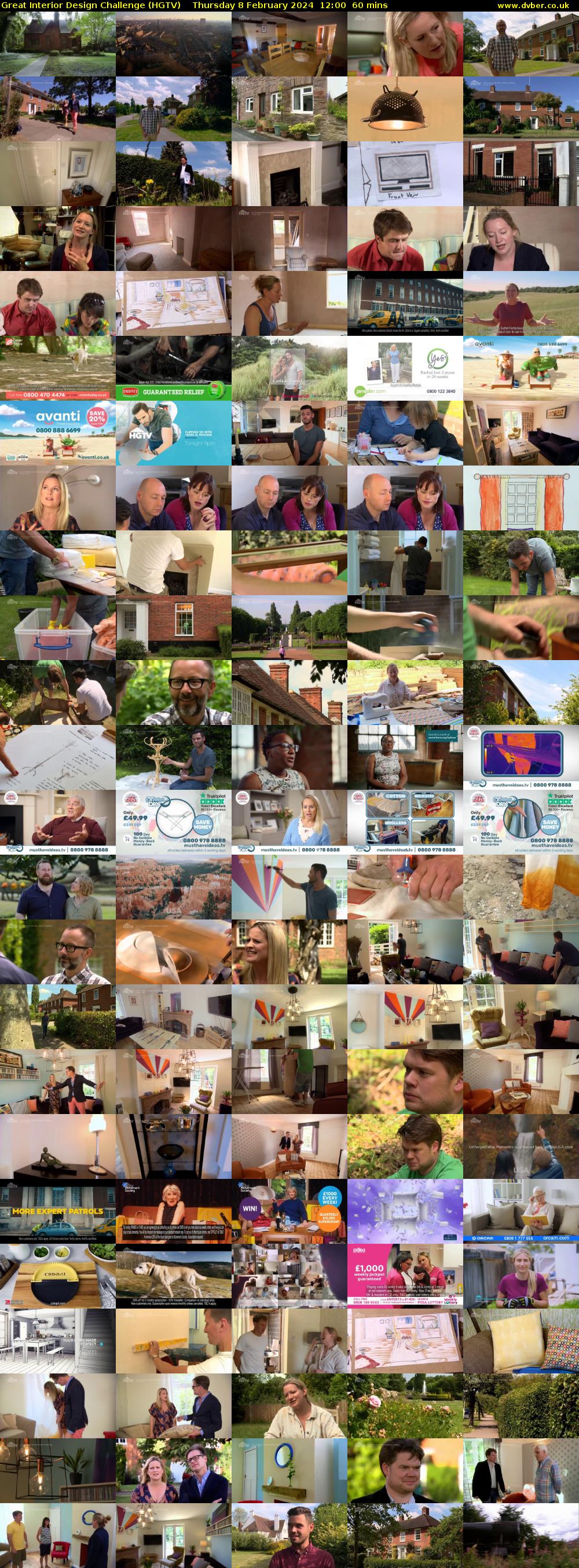 Great Interior Design Challenge (HGTV) Thursday 8 February 2024 12:00 - 13:00
