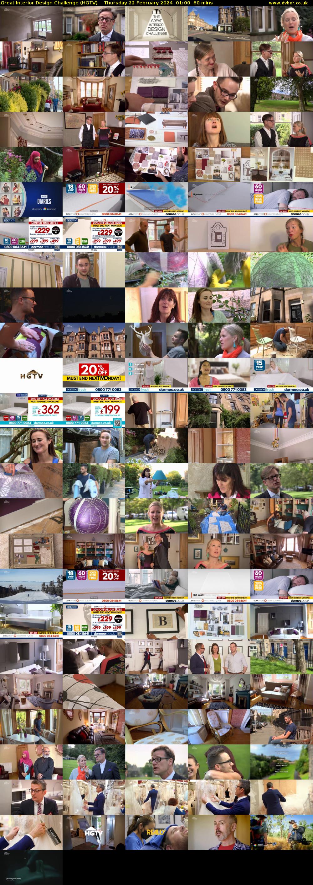 Great Interior Design Challenge (HGTV) Thursday 22 February 2024 01:00 - 02:00