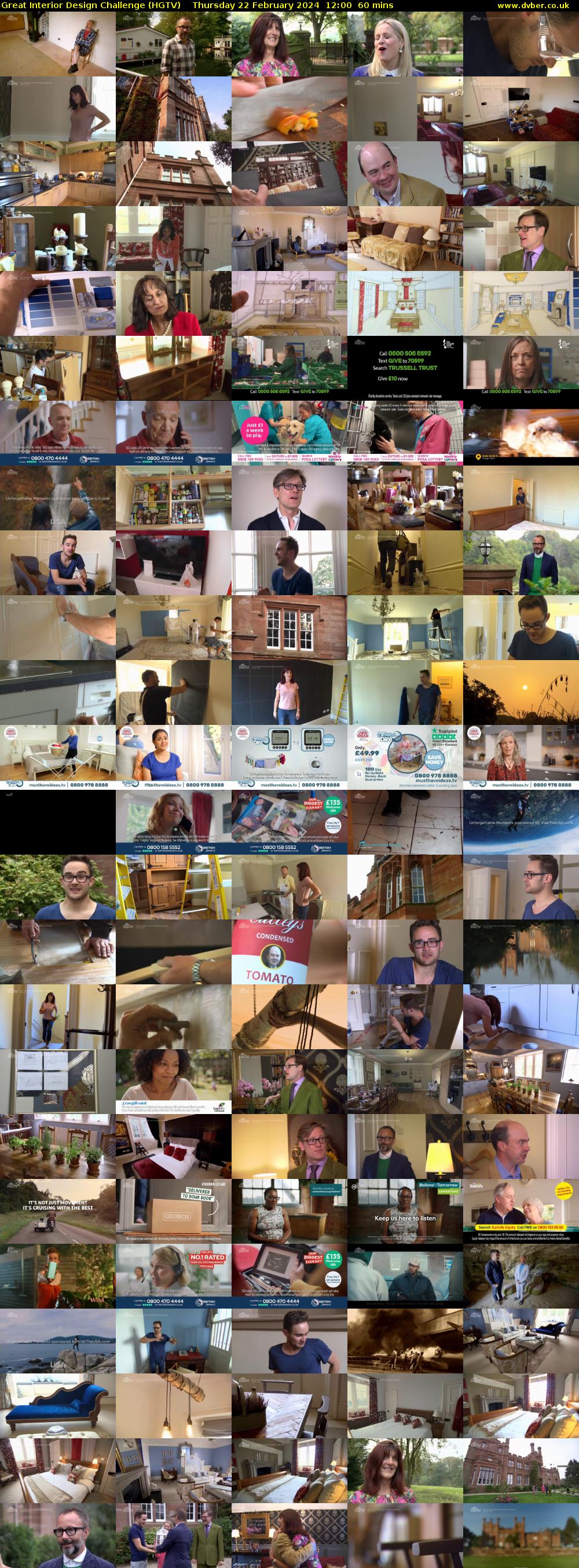Great Interior Design Challenge (HGTV) Thursday 22 February 2024 12:00 - 13:00
