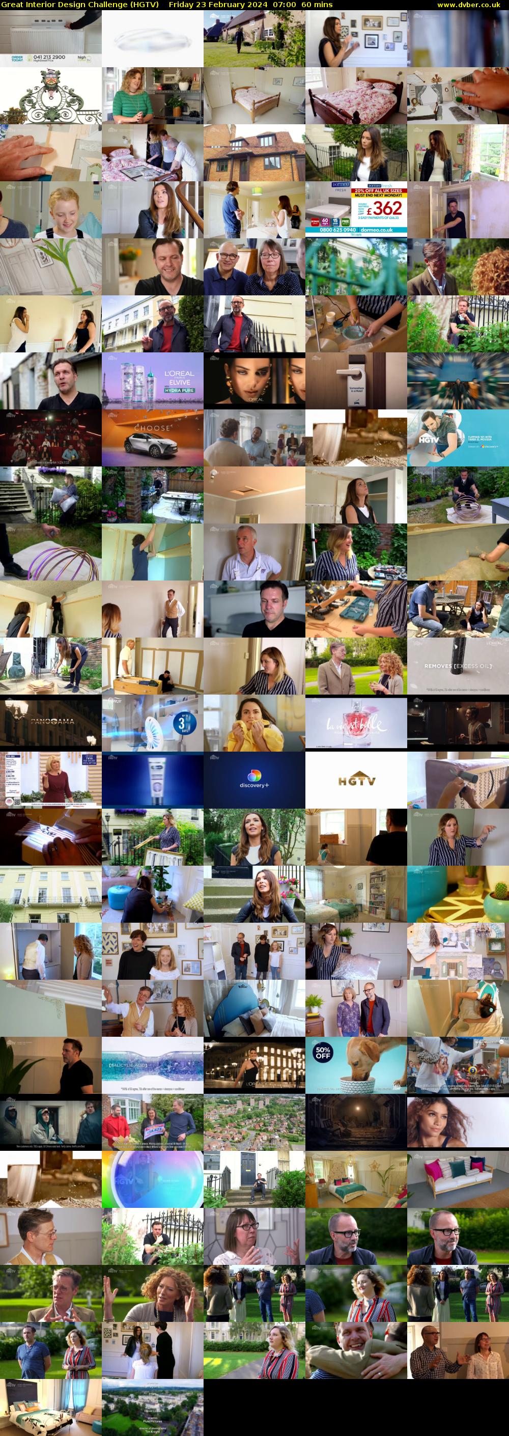 Great Interior Design Challenge (HGTV) Friday 23 February 2024 07:00 - 08:00