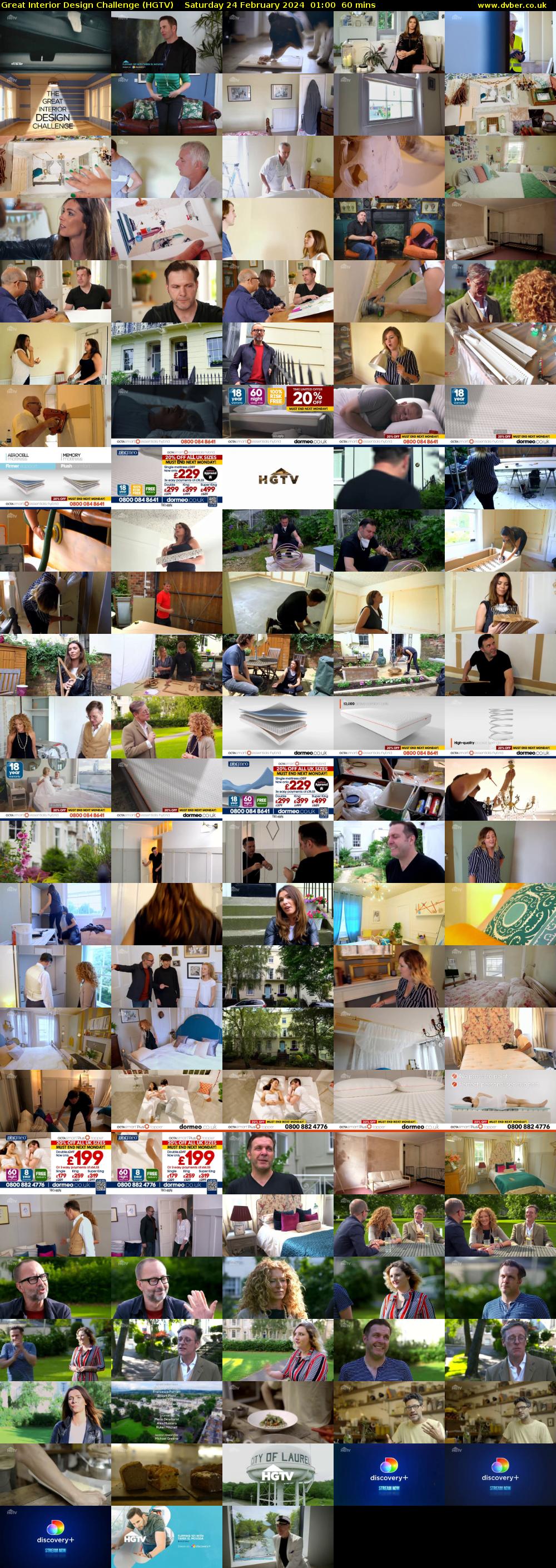 Great Interior Design Challenge (HGTV) Saturday 24 February 2024 01:00 - 02:00