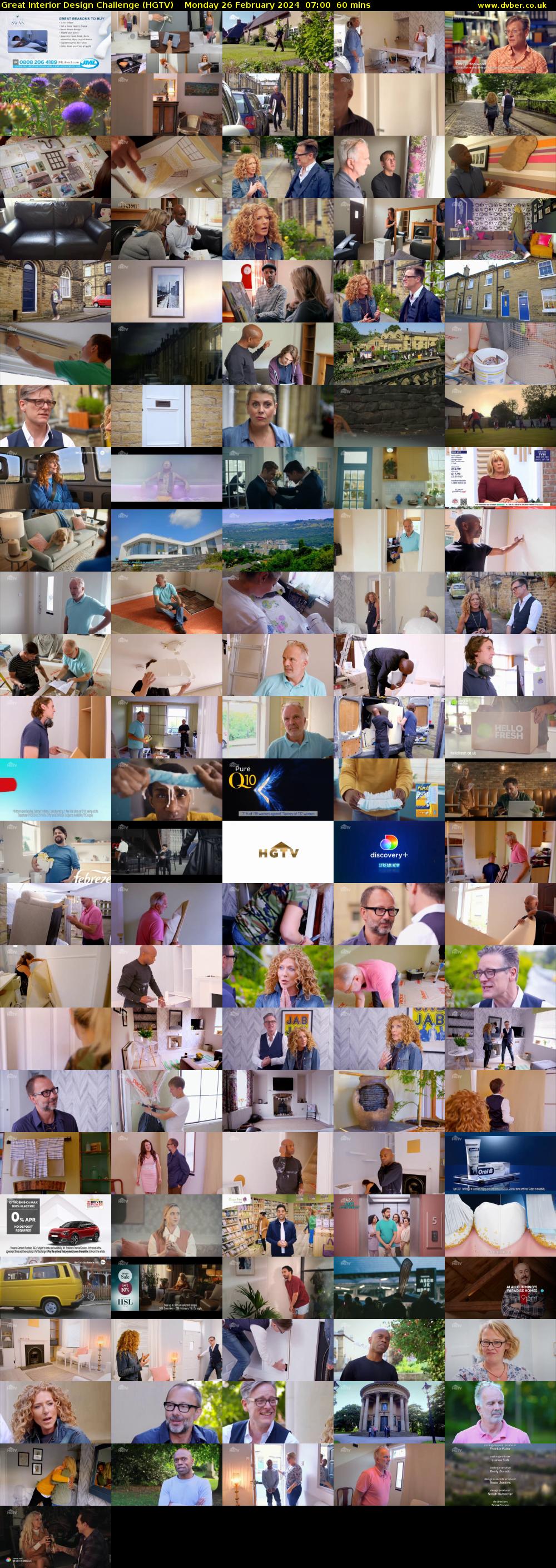 Great Interior Design Challenge (HGTV) Monday 26 February 2024 07:00 - 08:00
