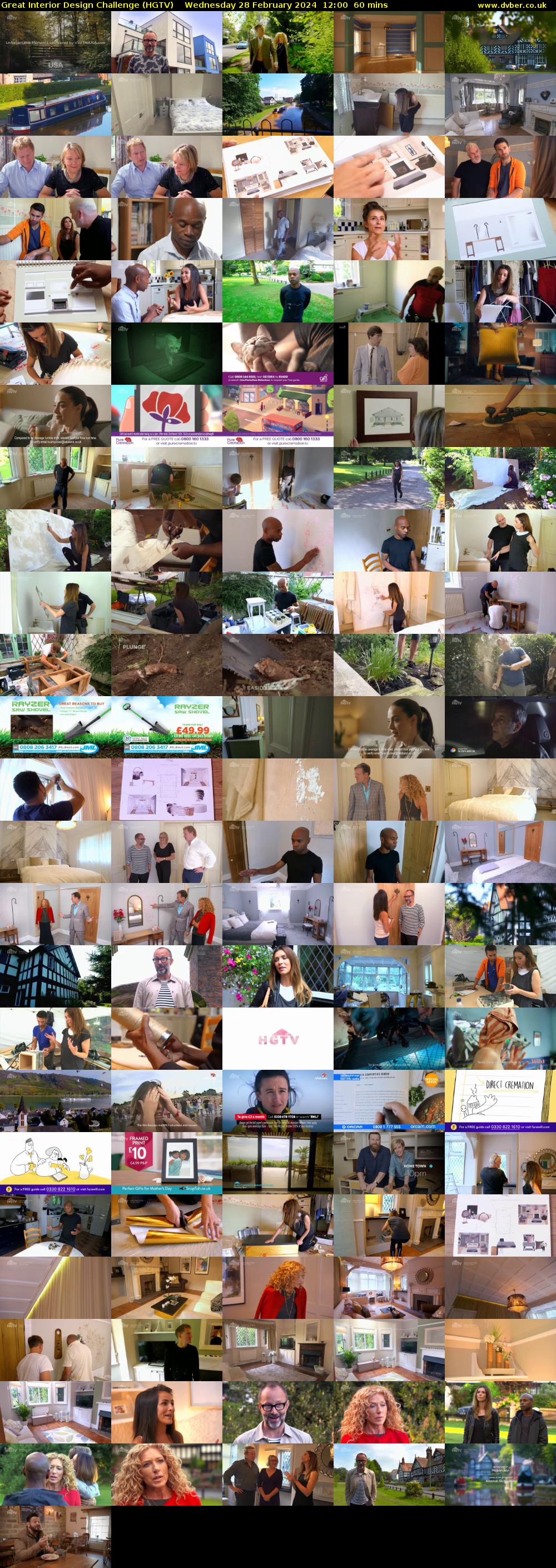 Great Interior Design Challenge (HGTV) Wednesday 28 February 2024 12:00 - 13:00