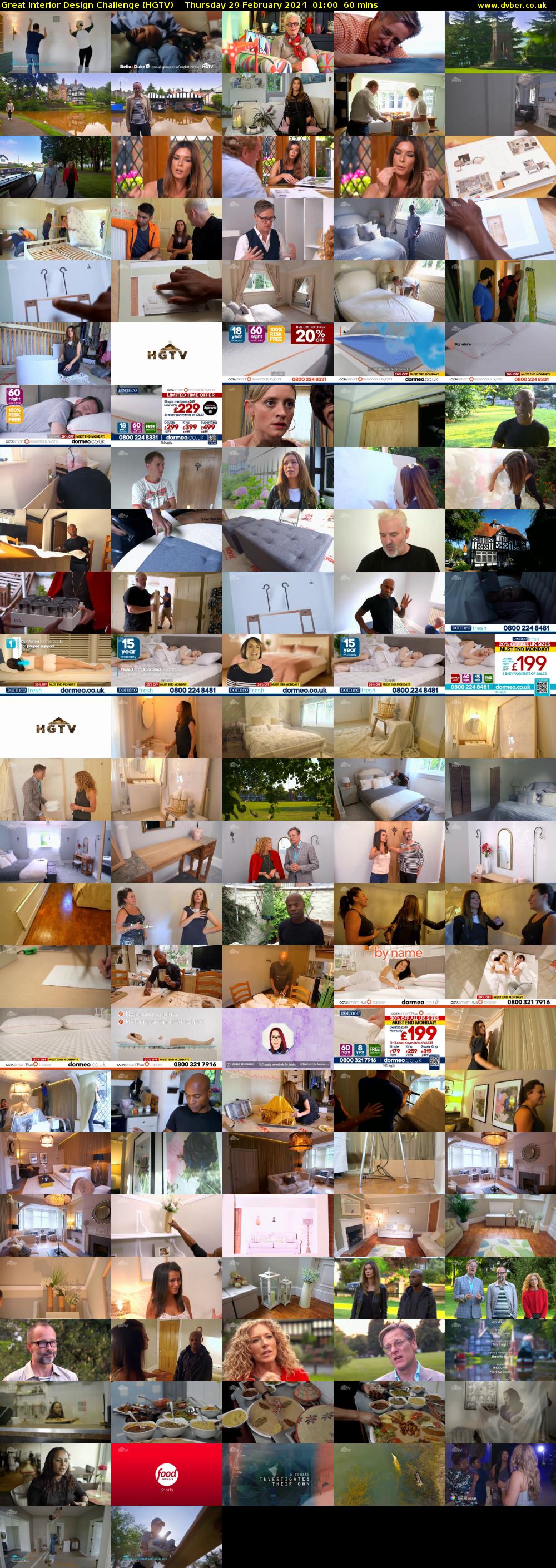 Great Interior Design Challenge (HGTV) Thursday 29 February 2024 01:00 - 02:00