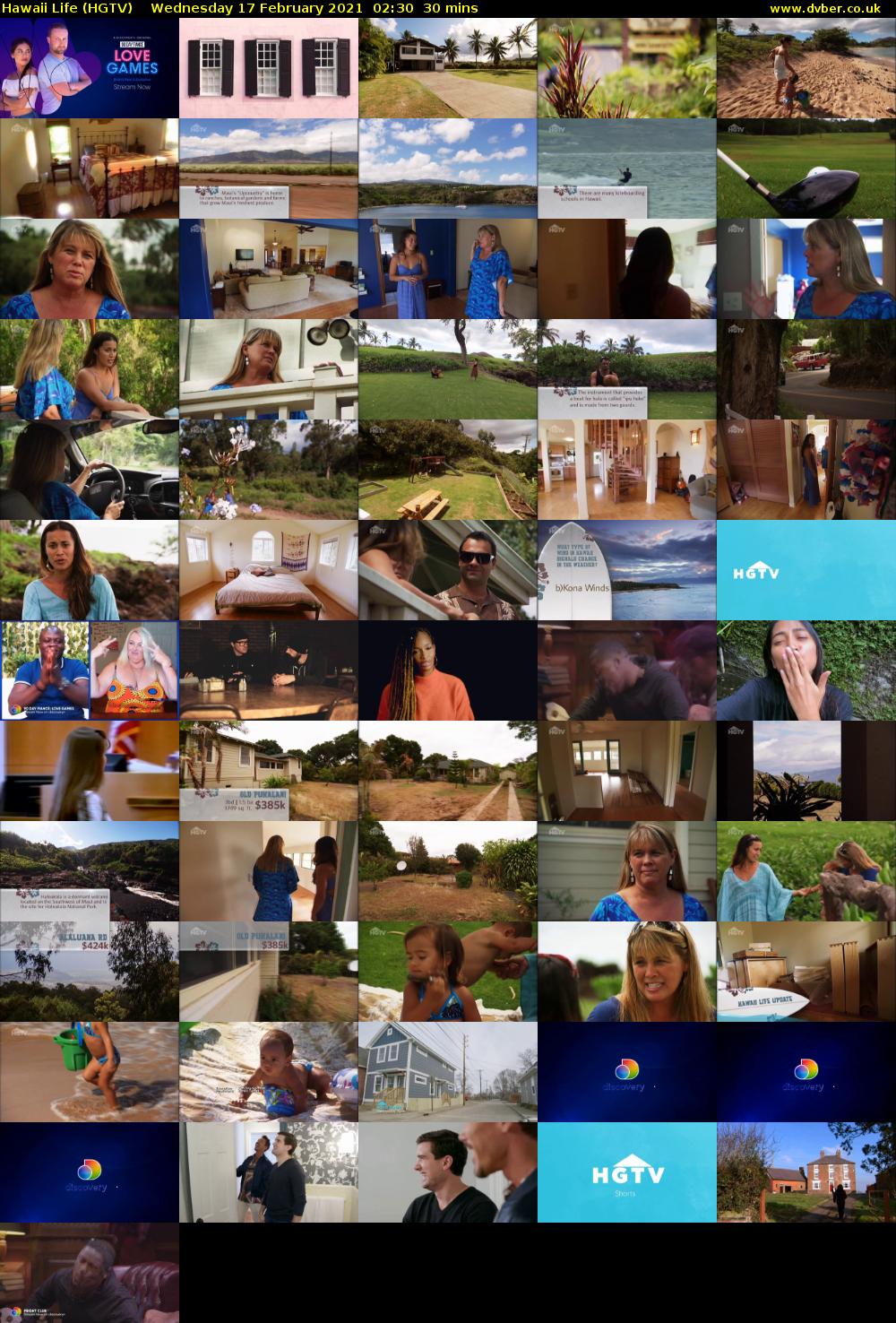 Hawaii Life (HGTV) Wednesday 17 February 2021 02:30 - 03:00
