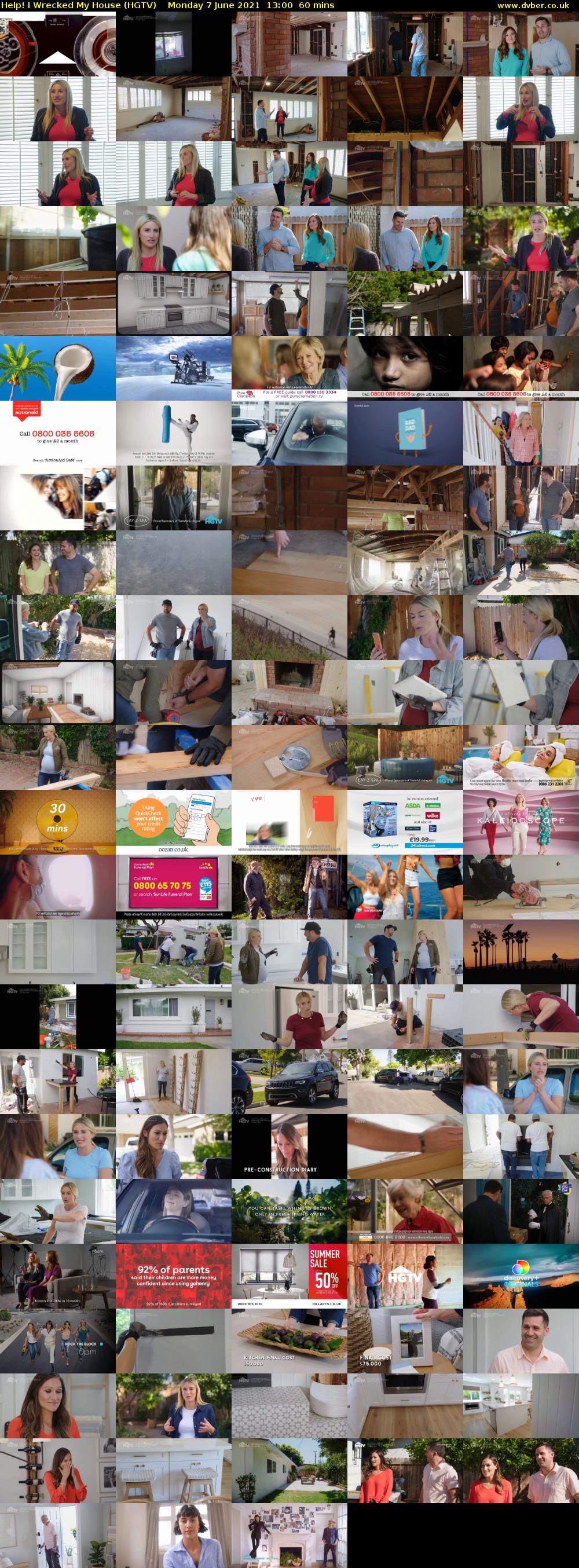 Help! I Wrecked My House (HGTV) Monday 7 June 2021 13:00 - 14:00