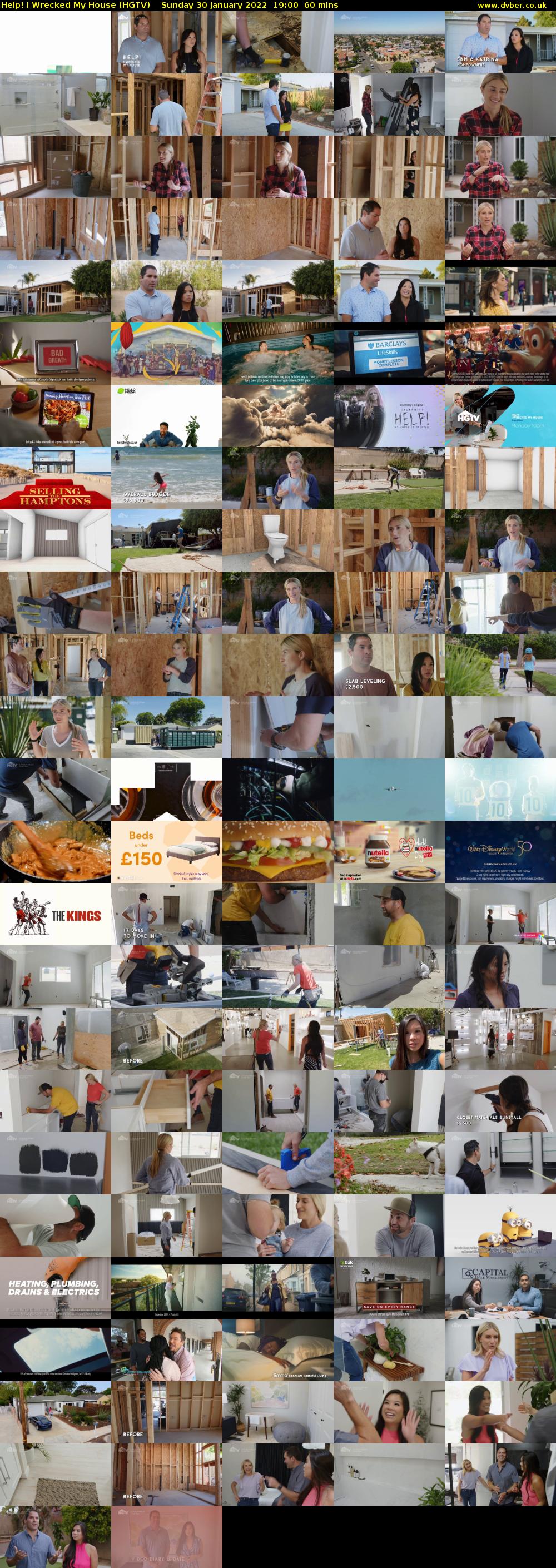 Help! I Wrecked My House (HGTV) Sunday 30 January 2022 19:00 - 20:00