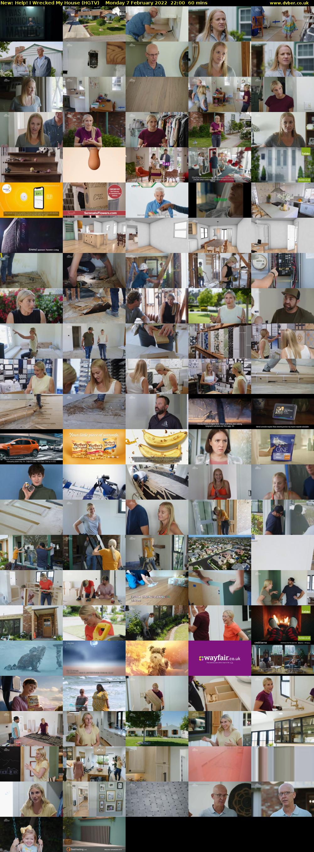 Help! I Wrecked My House (HGTV) Monday 7 February 2022 22:00 - 23:00