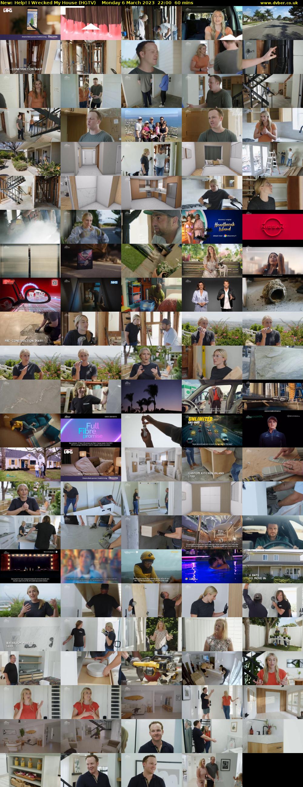 Help! I Wrecked My House (HGTV) Monday 6 March 2023 22:00 - 23:00