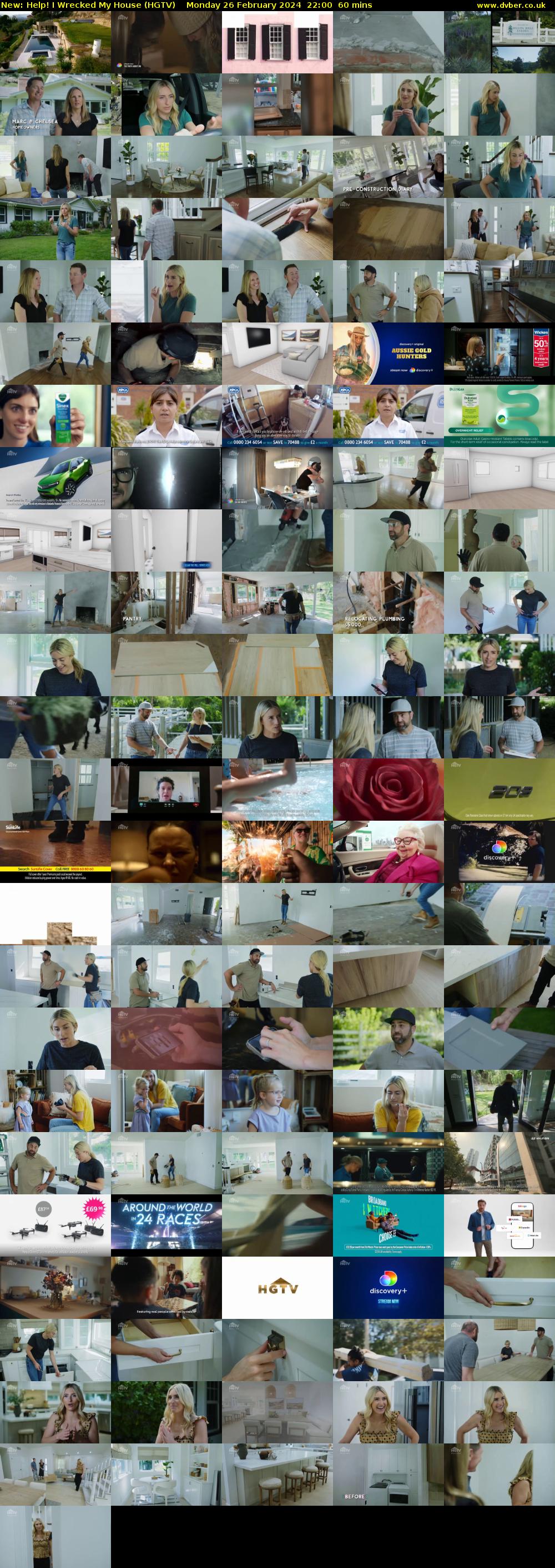 Help! I Wrecked My House (HGTV) Monday 26 February 2024 22:00 - 23:00
