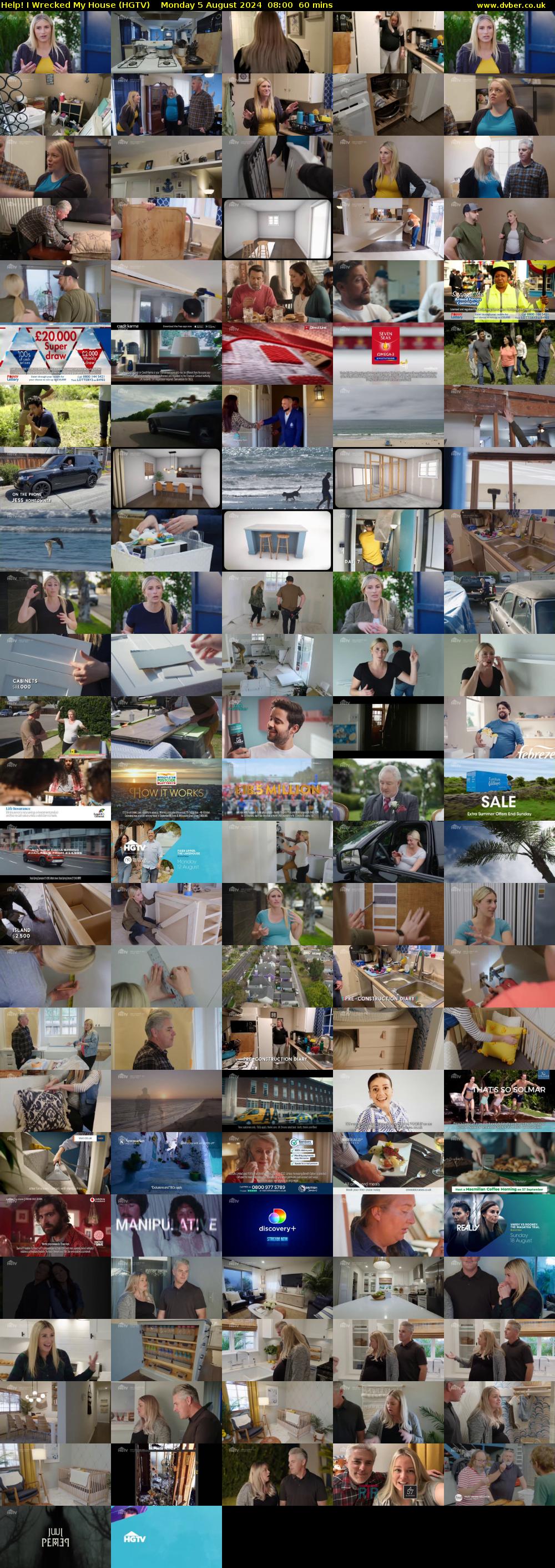 Help! I Wrecked My House (HGTV) Monday 5 August 2024 08:00 - 09:00
