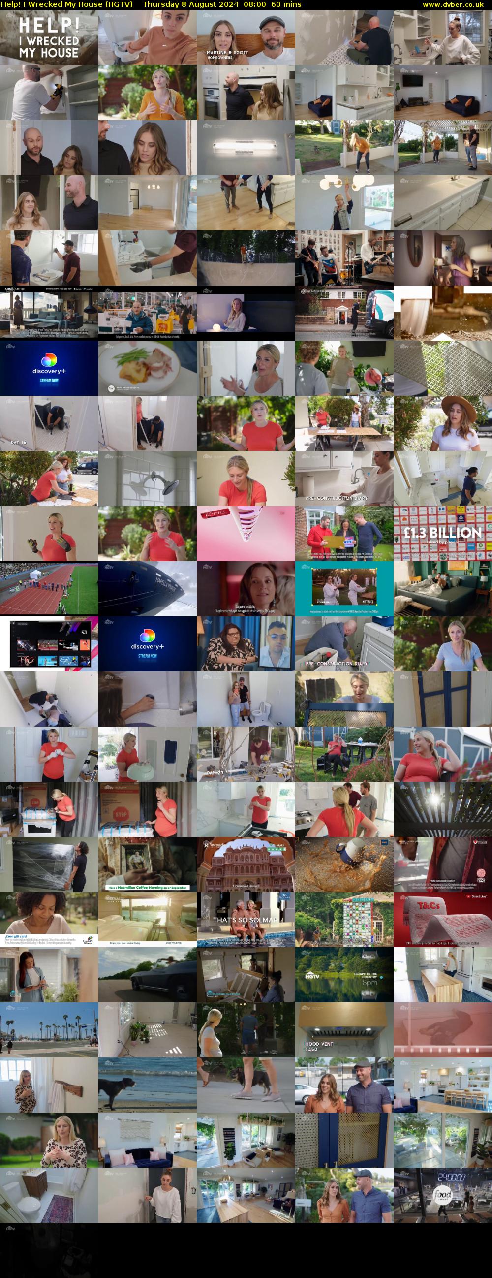 Help! I Wrecked My House (HGTV) Thursday 8 August 2024 08:00 - 09:00