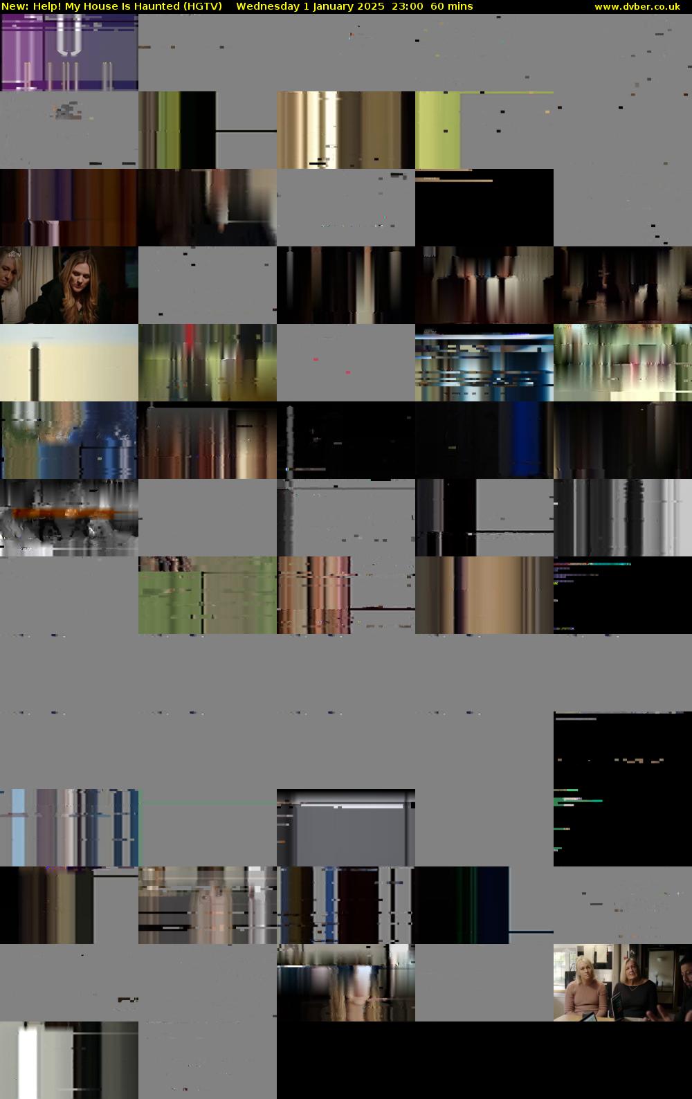 Help! My House Is Haunted (HGTV) Wednesday 1 January 2025 23:00 - 00:00