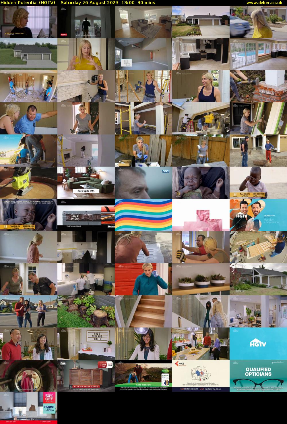Hidden Potential (HGTV) Saturday 26 August 2023 13:00 - 13:30