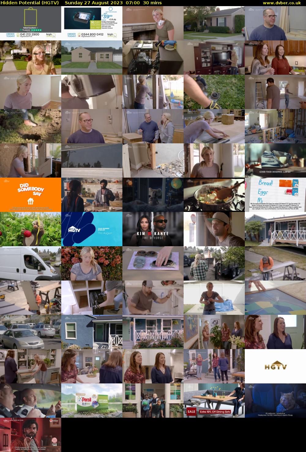 Hidden Potential (HGTV) Sunday 27 August 2023 07:00 - 07:30