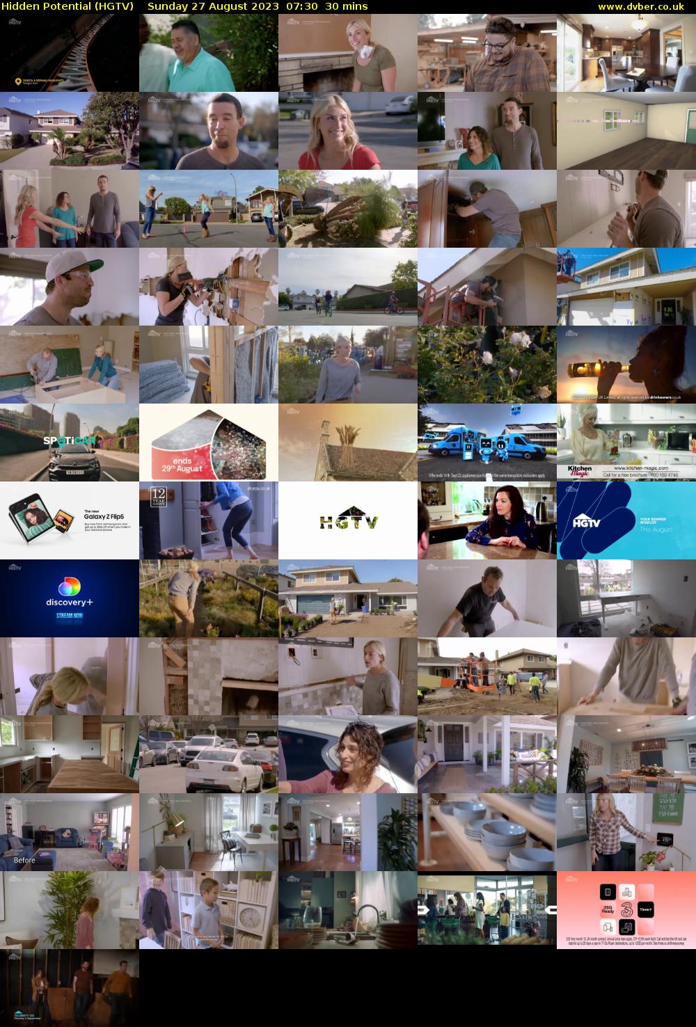 Hidden Potential (HGTV) Sunday 27 August 2023 07:30 - 08:00