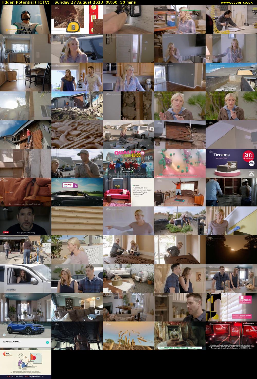 Hidden Potential (HGTV) Sunday 27 August 2023 08:00 - 08:30