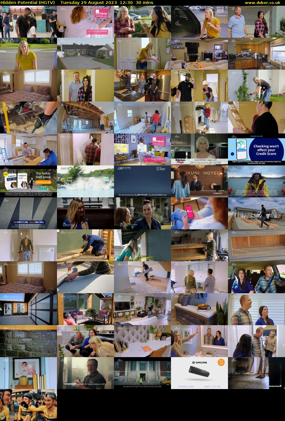 Hidden Potential (HGTV) Tuesday 29 August 2023 12:30 - 13:00