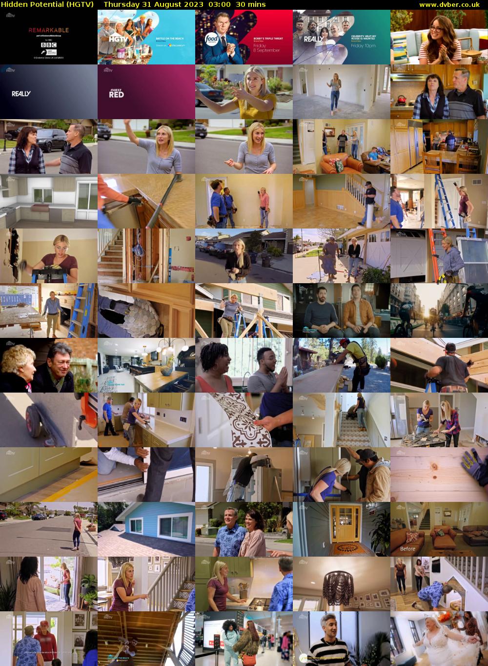 Hidden Potential (HGTV) Thursday 31 August 2023 03:00 - 03:30