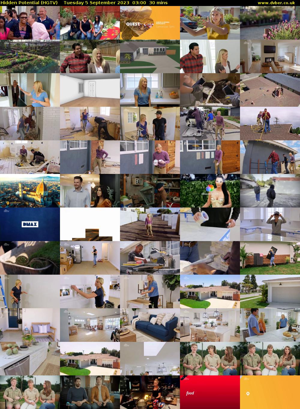 Hidden Potential (HGTV) Tuesday 5 September 2023 03:00 - 03:30